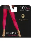 Legginsy microfibra  QUATTRO 3D 100den zawieszka